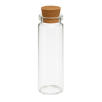 Butelka Szklana Z Korkiem Na Prezent 20ml 2,2x8cm Przeźroczysta Buteleczka