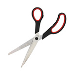 Ergonomiczne Nożyczki Krawieckie SCISSORS z Gumowanym Uchwytem - Biurowe Narzędzie 7.5 Cala