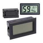 Cyfrowy Miernik Wilgotności i Temperatury - Termometr LCD FY-11 w Praktycznej Obudowie