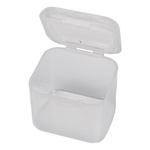 Miniaturowy Organizer Plastikowy - 25x24x22mm - Pojemniczek Na Drobiazgi