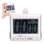 Minutnik Elektroniczny - Timer Czasowy - Biały - Alarm Kuchenny